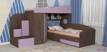 Детская кровать-шкаф Кадет-2, корпус Бодего, фасад Ирис в Вологде