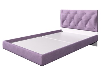 Кровать детская с каретной стяжкой Милана-3 МС 1200, Фиолетовый в Вологде