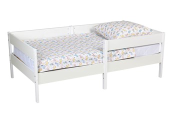 Детская кровать для мальчика Polini kids Simple 3435, белый, серия 3400 в Вологде
