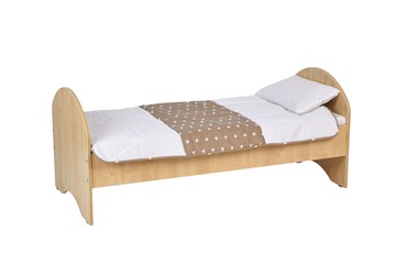 Детская кровать для девочки Фея 140х60 см, натуральный в Вологде