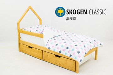 Детская кровать-домик мини Skogen дерево в Вологде