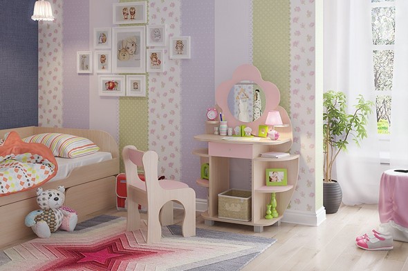 Детский набор Ромашка дуб млечный-розовый в Вологде - изображение