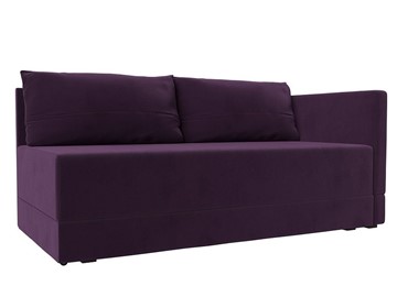 Диван-кровать Никас, Фиолетовый (Велюр) в Вологде