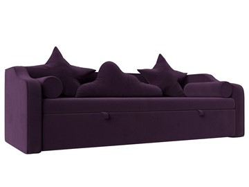 Диван-кровать Рико, Фиолетовый (Велюр) в Вологде