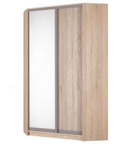 Шкаф угловой Аларти (YA-230х1250(602) (2) Вар. 5; двери D5+D6), с зеркалом в Вологде