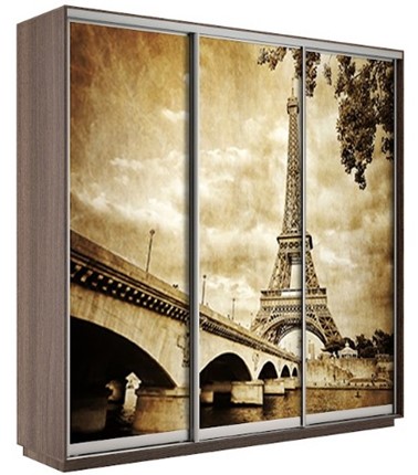 Шкаф Экспресс 1800х600х2200, Париж/шимо темный в Вологде - изображение