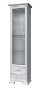 Шкаф-витрина Грация ШР-1, белый, 1 стекло, 420 в Вологде