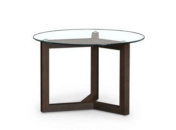 Стеклянный столик Оникс-8, Венге/Прозрачное стекло в Вологде