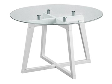 Стеклянный столик Рилле-445 (белый) в Вологде