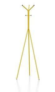 Напольная вешалка Крауз-11, цвет желтый в Вологде