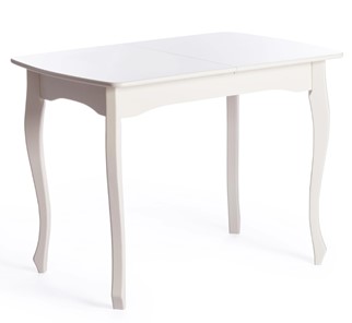 Кухонный раскладной стол Caterina Provence, бук/мдф, 100+30x70x75, Ivory white арт.19129 в Вологде