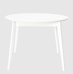 Кухонный стол раскладной Daiva Орион Classic Plus 100, Белый в Вологде