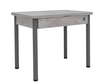 Маленький стол Прайм-3Р, Цемент светлый в Вологде