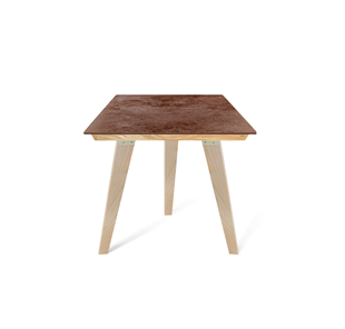 Керамический кухонный стол SHT-TU16 (3 шт.)/ТT8 60/60 (прозрачный лак/прозрачный лак/коричневая сепия) в Вологде