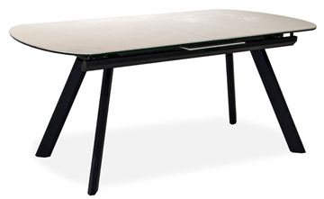 Керамический кухонный стол Шамони 3CQ 180х95 (Oxide Avorio/Графит) в Вологде