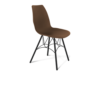 Кухонный стул SHT-ST29/S100 (коричневый ral 8014/черный муар) в Вологде