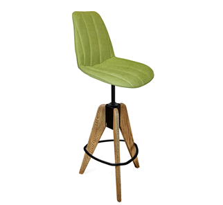 Барный стул SHT-ST29-C1/S92 (оливковый/брашированный коричневый/черный муар) в Вологде