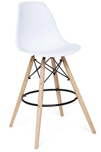 Барный стул Cindy Bar Chair (mod. 80) 46х55х106 белый арт.12656 в Вологде