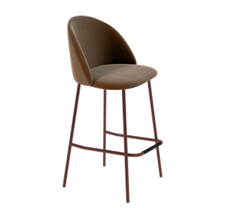 Барный стул SHT-ST35 / SHT-S29P (кофейный ликер/медный металлик) в Вологде