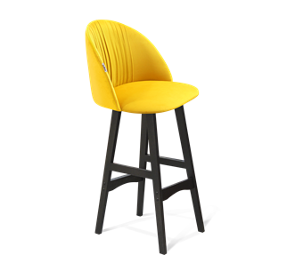 Барный стул SHT-ST35-1 / SHT-S65 (имперский жёлтый/венге) в Вологде