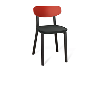 Обеденный стул SHT-ST85-2/SB85-2/S85 (красный/черный/черный) в Вологде