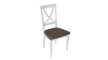 Обеденный стул Лион 2 (Белый матовый/тк № 112) в Вологде