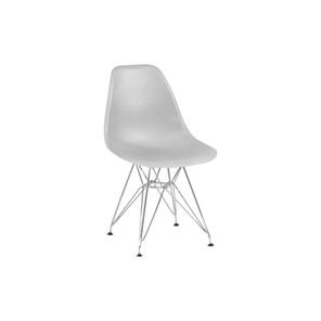 Кухонный стул derstuhl DSL 110 Chrom (светло-серый) в Вологде