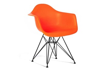 Обеденный стул derstuhl DSL 330 Black (оранжевый) в Вологде