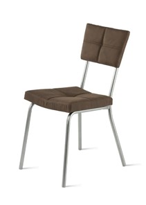 Обеденный стул Лион 1, Allure dark brown/Металлик в Вологде