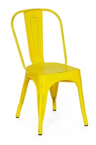 Обеденный стул LOFT CHAIR (mod. 012) 45х35х85 желтый/yellow vintage арт.11719 в Вологде
