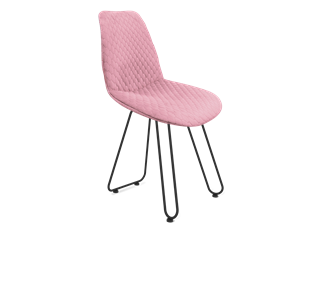 Обеденный стул SHT-ST29-С22 / SHT-S106 (розовый зефир/черный муар) в Вологде