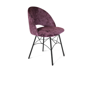 Обеденный стул SHT-ST34 / SHT-S107 (вишневый джем/черный муар) в Вологде