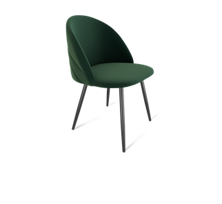 Обеденный стул SHT-ST35-2 / SHT-S95-1 (лиственно-зеленый/черный муар) в Вологде