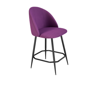 Полубарный стул SHT-ST35 / SHT-S148-1 (ягодное варенье/черный муар) в Вологде