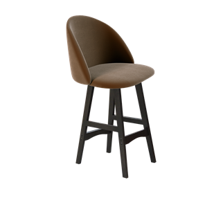 Полубарный стул SHT-ST35 / SHT-S65-1 (кофейный ликер/венге) в Вологде