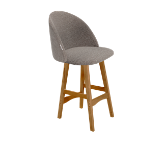 Полубарный стул SHT-ST35 / SHT-S65-1 (тростниковый сахар/светлый орех) в Вологде
