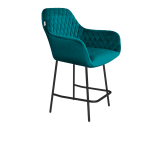 Полубарный стул SHT-ST38 / SHT-S29P-1 (альпийский бирюзовый/черный муар) в Вологде