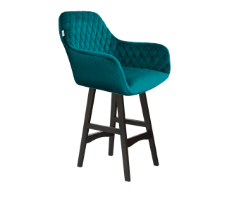 Полубарный стул SHT-ST38 / SHT-S65-1 (альпийский бирюзовый/венге) в Вологде