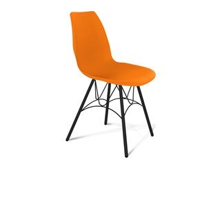 Кухонный стул SHT-ST29/S100 (оранжевый ral2003/черный муар) в Вологде