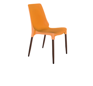 Обеденный стул SHT-ST75/S424-С (оранжевый/коричневый муар) в Вологде