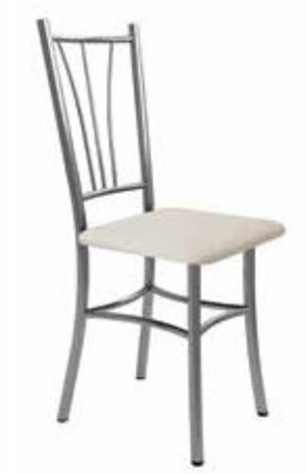 Обеденный стул "Классик 5", сантекс бежевый в Вологде - изображение