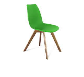 Обеденный стул SHT-ST29/S39 (зеленый ral 6018/светлый орех) в Вологде