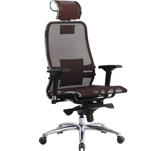 Компьютерное кресло Метта Samurai S-3.04, темно-бордовый в Вологде