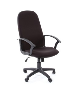 Кресло компьютерное CHAIRMAN 289, ткань, цвет черный в Вологде