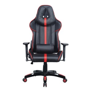 Компьютерное кресло Brabix GT Carbon GM-120 (две подушки, экокожа, черное/красное) в Вологде