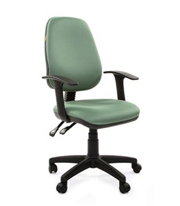 Компьютерное кресло CHAIRMAN 661 Ткань стандарт 15-158 зеленая в Вологде