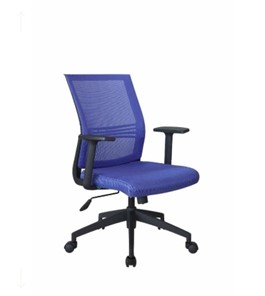 Кресло компьютерное Riva Chair 668, Цвет синий в Вологде