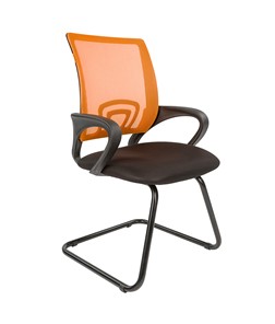 Кресло компьютерное CHAIRMAN 696V, цвет оранжевый в Вологде