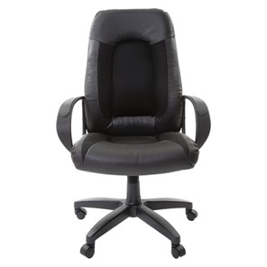 Офисное кресло Brabix Strike EX-525 (экокожа черная, ткань черная, TW) в Вологде