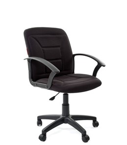 Кресло компьютерное CHAIRMAN 627 ткань, цвет черный в Вологде